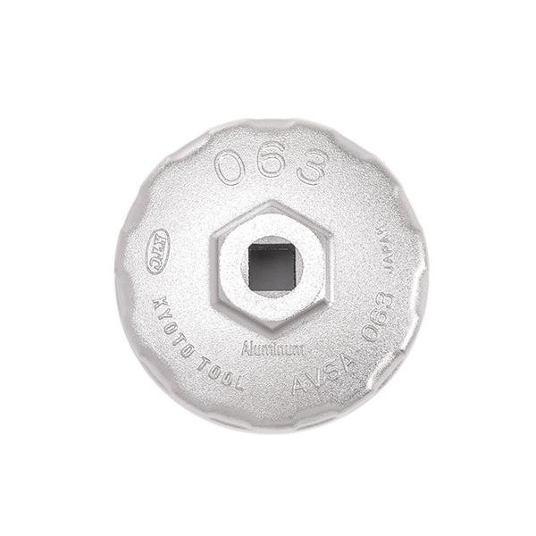 KTC カップ型オイルフィルターレンチ AVSA-063 : エヒメマシン Yahoo