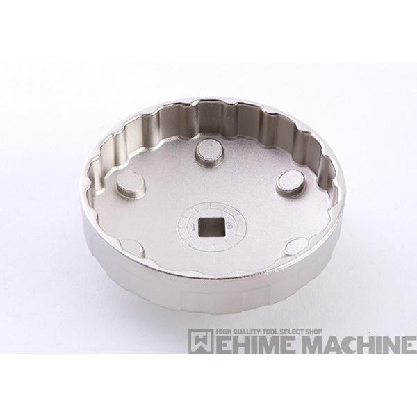 KTC カップ型オイルフィルターレンチ 差込角9.5mm(9.5sq.)(3/8) 18凹