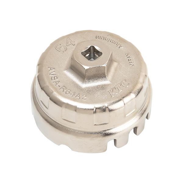 KTC ろ紙交換用オイルフィルターレンチ AVSA-R64A2 内径Φ71mm プリウス