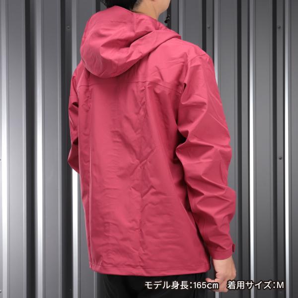 未使用品！オレンジピンク シンプルジャケット 限定特価】ミズノ ゴアテックス グラウンドジャケット プラム