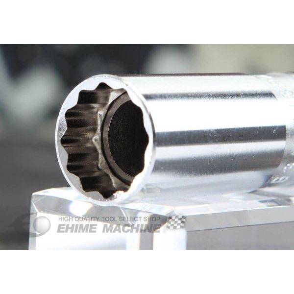 KTC プラグレンチ(十二角) 差込角9.5mm(9.5sq.)(3/8) (B3A-14SPW) 京都