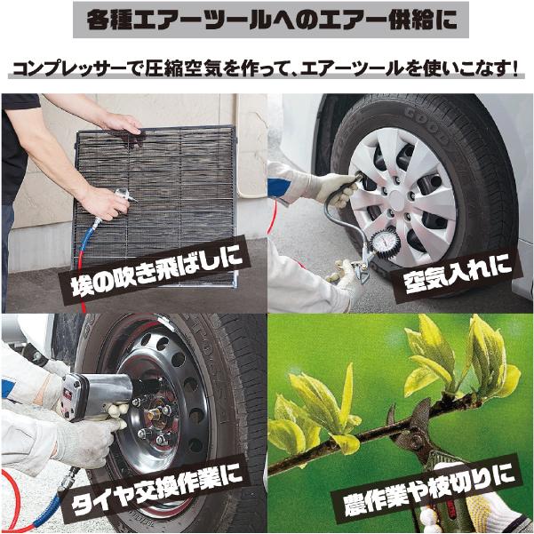 ナカトミ [メーカー直送業者便] AIRTEC 三相200Vエアーコンプレッサー