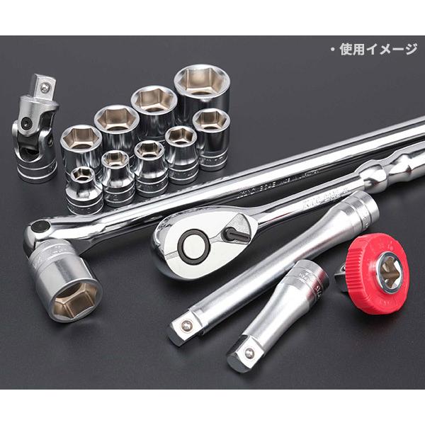 KTC クイックスピンナハンドル 差込角12.7mm(12.7sq.)(1/2) 全長34.5mm
