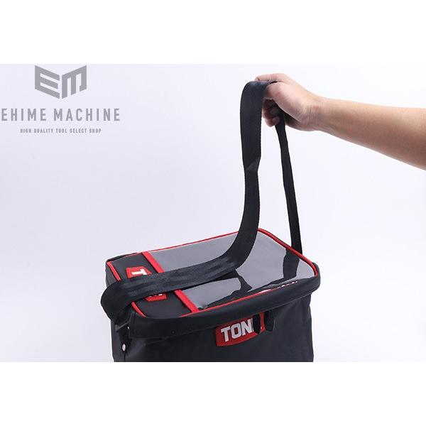 TONE ツールバッグ ボルトバッグ ブラック 幅300×奥行200mm