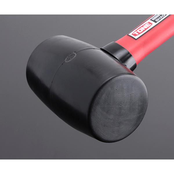 TONE（トネ） ゴムハンマー 0.5ポンド 全長290mm (BHAG-05
