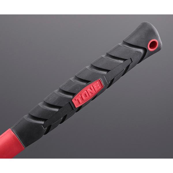 TONE（トネ） ゴムハンマー 1.0ポンド 全長300mm (BHAG-10