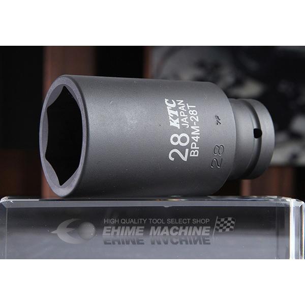 KTC BP4M-28T サイズ28mm 12.7sq.インパクトレンチ用薄肉セミディープソケット : エヒメマシン Yahoo!ショッピング ...