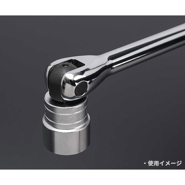 KTC BS4E 全長400mm 12.7sq.スピンナハンドル｜ehimemachine｜05