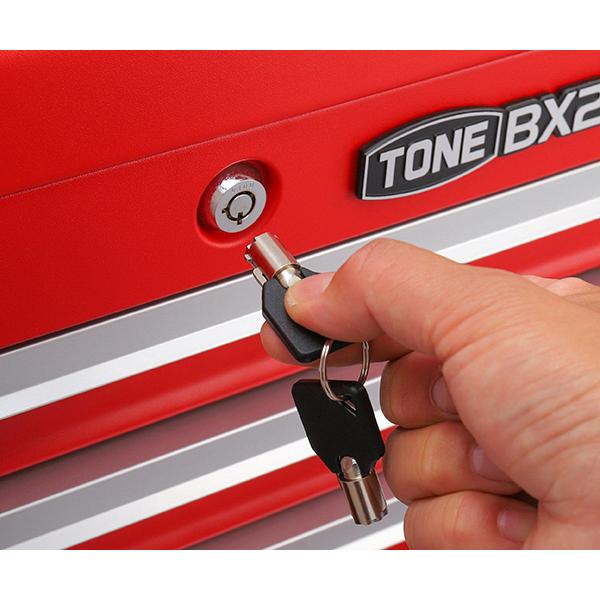 TONE トネ 片開きツールケース(レッド) BX230 : エヒメマシン TONE トネ 片開きツールケース(レッド) BX230 : エヒメマシン