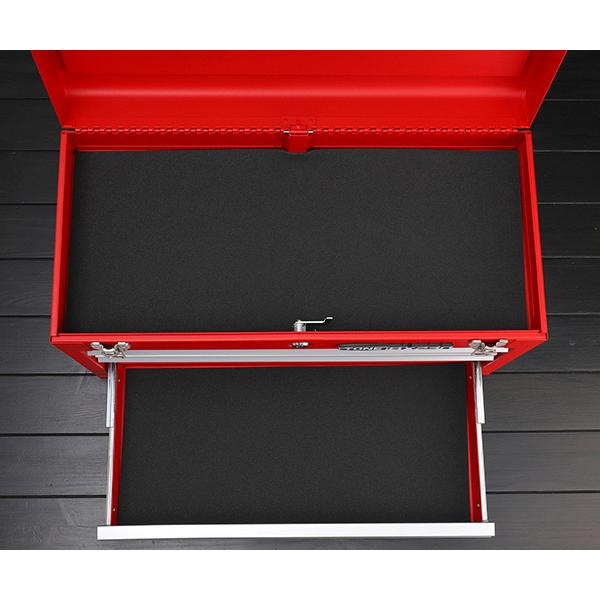 TONE トネ 片開きツールケース(レッド) BX230 : エヒメマシン TONE トネ 片開きツールケース(レッド) BX230 : エヒメマシン