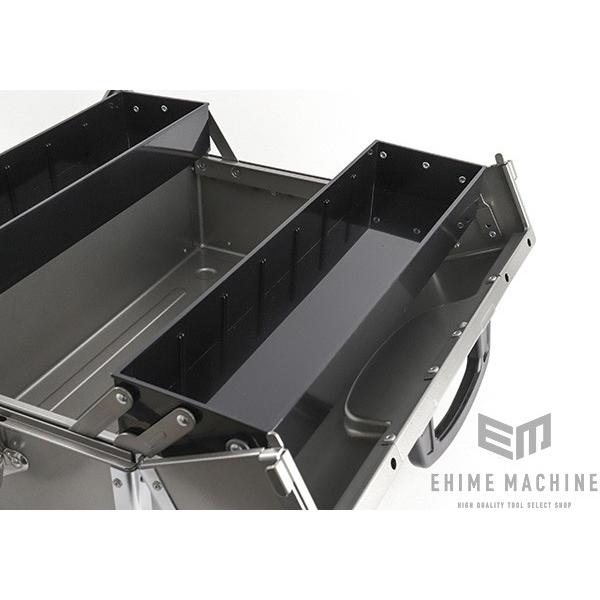 TONE（トネ） スチール製工具箱 ツールケース(メタル) V形2段式