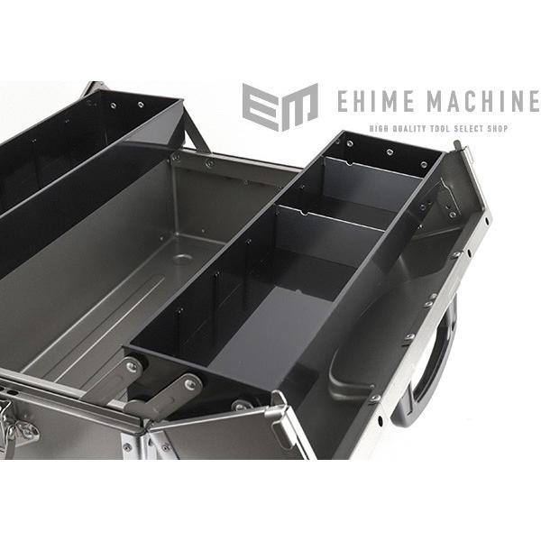 TONE（トネ） スチール製工具箱 ツールケース(メタル) V形2段式