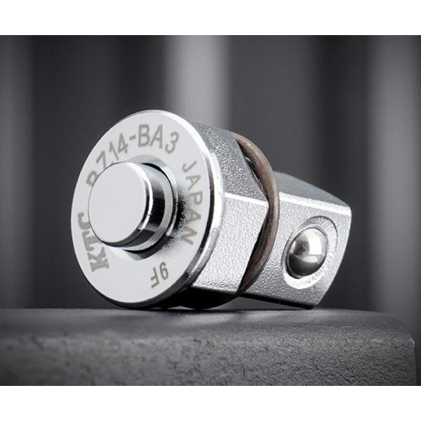 KTC ラチェットめがね用ドライブ角アダプター 差込角凹9.5sq. (BZ14