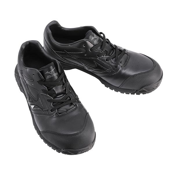 安全靴　Mizuno ミズノ　オールマイティCS　ブラック　新品未使用品 27 MIZUNO [ポイント10倍] ミズノ 安全靴 C1GA171009 25.0cm