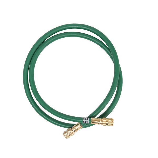 DENGEN HFC-134a専用虫押し付きチャージングホース（緑/ガス用） CP