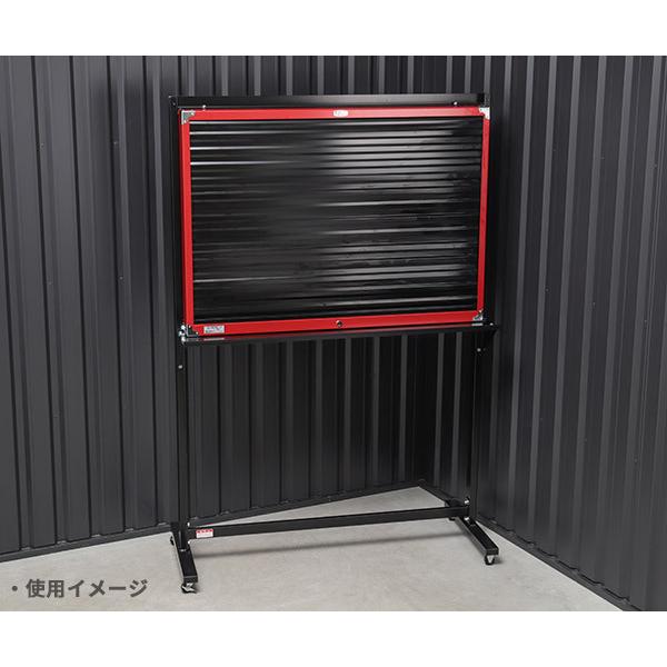 [メーカー直送品] TONE 整備用工具セット サービスボードスタンド キャスター径Φ38 ベース耐荷重785N (CSS2000)(4953488389630) トネ | TONE | 02