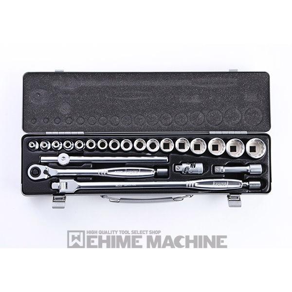 TONE 9.5sq. ソケットレンチセット 24点 CX3172 トネ 工具｜ehimemachine｜02