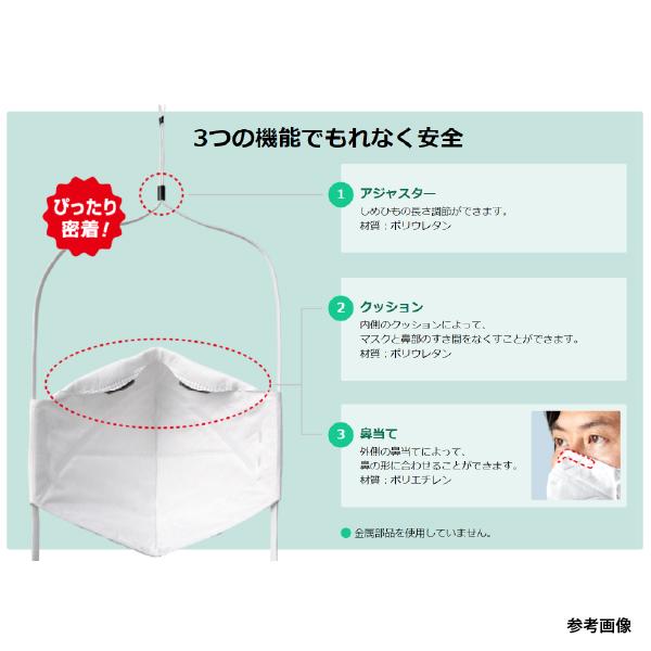 シゲマツ 使い捨て式防じんマスク 二つ折 [10個入] DD02-S2-2K 立体