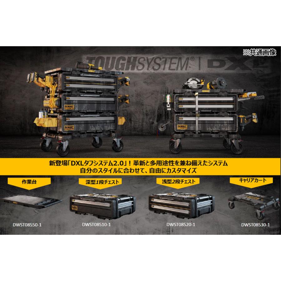 DEWALT 日本正規品 デウォルト タフシステム 2.0 DXL キャリアカート 