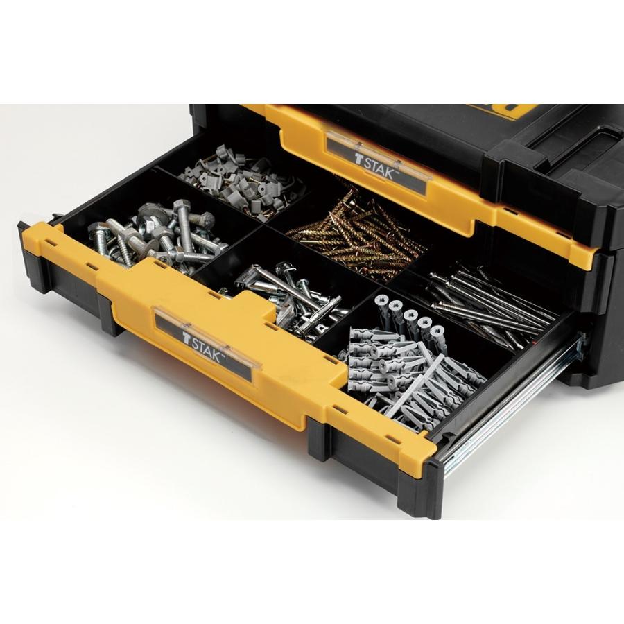 デウォルト ティースタック 1段引出しチェスト (DWST17803) TSTAK