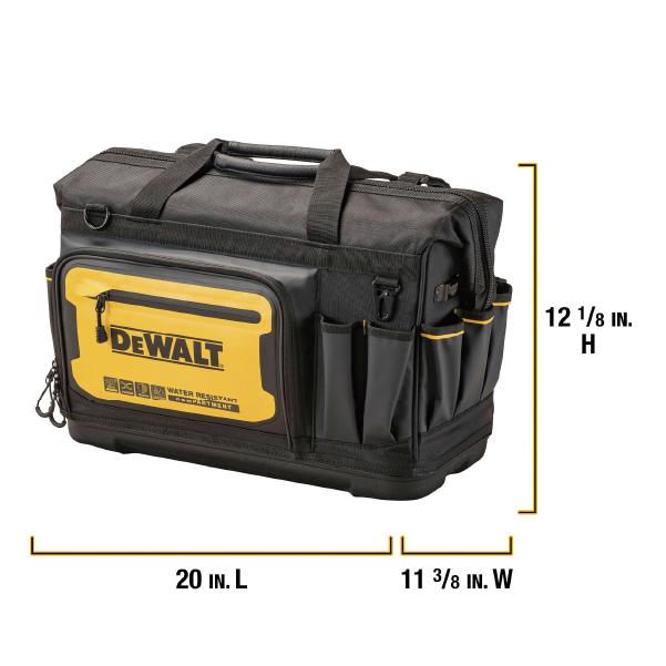 DeWALT デウォルトバッグ DEWALT デウォルト ワイドオープン型バッグ (DWST60103-1) プロ仕様 高