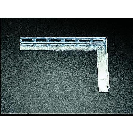 エスコ（ESCO） 240x180x40mm L型ブラケット(ドブメッキ