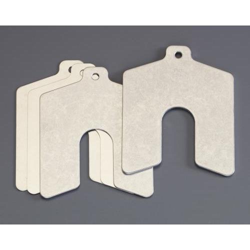 エスコ 125x125mm スロッテッドシムセット(100枚入) EA440EK-94 ESCO