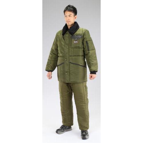 防寒服上下セット Sage 2XL エスコ EA915GM-34 エスコ（ESCO） [2XL] 防寒服上下セット(Sage) EA915GM-34 ESCO