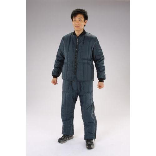 【個人宅配送不可】直送 代引不可 エスコ EA915GM-44  ＸＬ　防寒服上下セット（Ｎａｖｙ） EA915GM44【キャンセル不可】 エスコ（ESCO） [ XL] 防寒服上下セット(Navy) EA915GM-44 ESCO