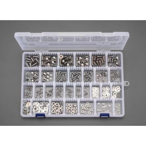 エスコ M2-M6 皿頭小ネジセット(ステンレス製) EA949AD-21 ESCO