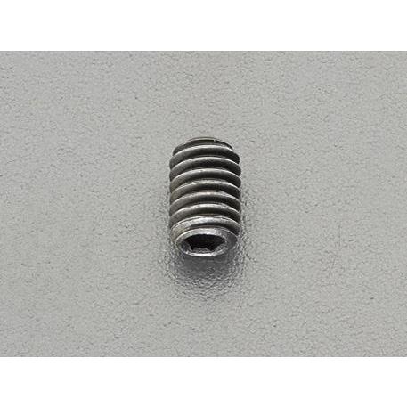 あこ エスコ（ESCO） M 3x 4mm六角穴付止メネジ(ステンレス/黒色/4本