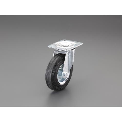 エスコ 200mm キャスター(自在金具付) EA986H-15 ESCO