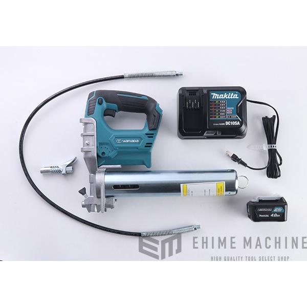 YAMADA EG-400B2C 電動式グリースガン(蛇腹グリース用) 充電式 YAMADA EG-400B2C 電動式グリースガン(蛇腹グリース用) 充電式