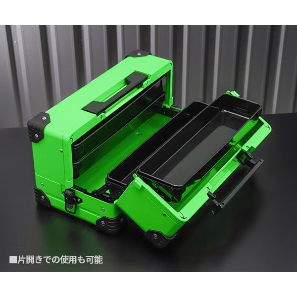 KTC 両開きメタルケース リーフグリーン EK-10ALG (2026SK限定色) 工具