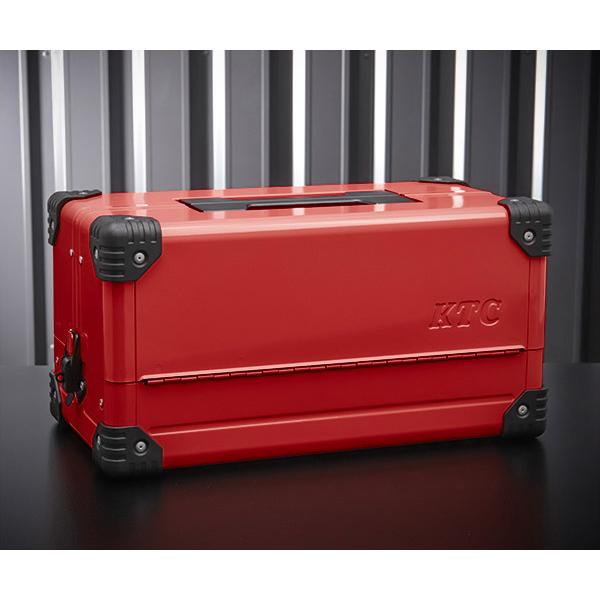 KTC 両開きメタルケース EK-10AR3 レッド 工具箱 ツールケース 京都