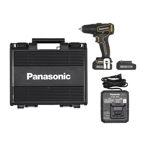 Panasonic パナソニック 充電 ドリルドライバー チャックタイプ 黄