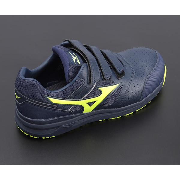 新品MIZUNO安全靴ALMIGHTYLSII22Lネイビー×イエロー26.5 オールマイティ MIZUNO LSII22L F1GA210114 ネイビー×イエロー