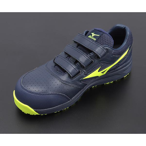 MIZUNO [ポイント10倍] ミズノ 安全靴 F1GA210114 28cm ネイビー