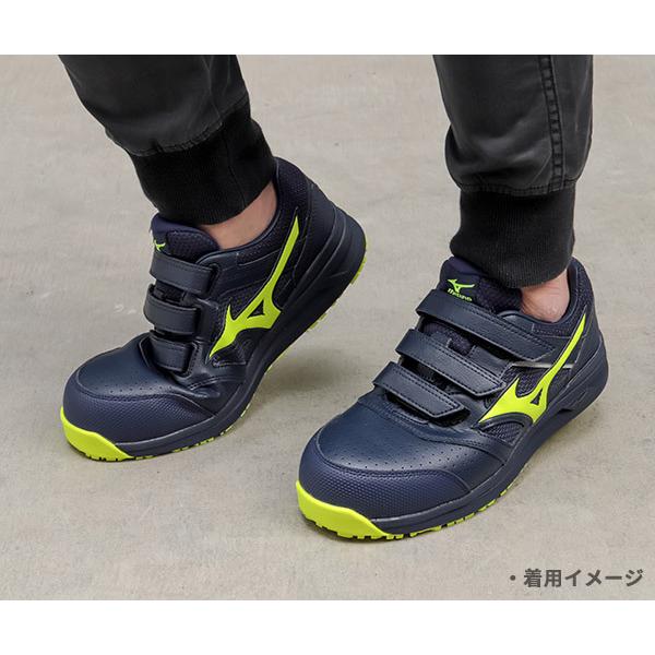 【美品　オールソール品】22’sREDWING 101 US10EE 28cm ミズノ 安全靴 F1GA210062 27.5cm レッドxイエロー オール