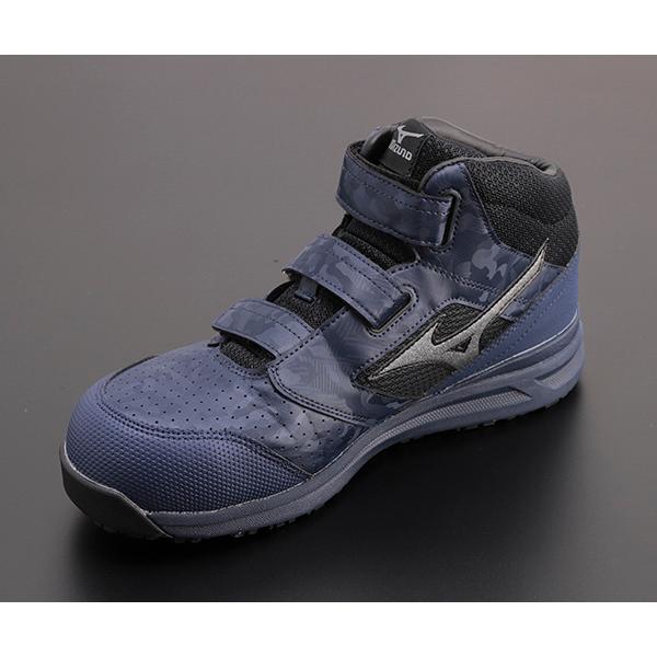 MIZUNO（ミズノ） [ポイント10倍] 安全靴 F1GA220014 25.0cm ネイビー