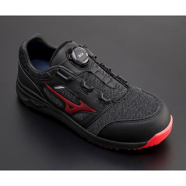 ミズノ　安全靴　F1GA220550 27センチ ミズノ 安全靴 F1GA220205 27.0cm グレー×ホワイト オール