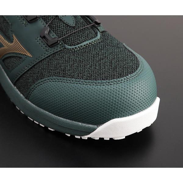 MIZUNO（ミズノ） [ポイント10倍] 安全靴 F1GA220233 24.5cm グリーン