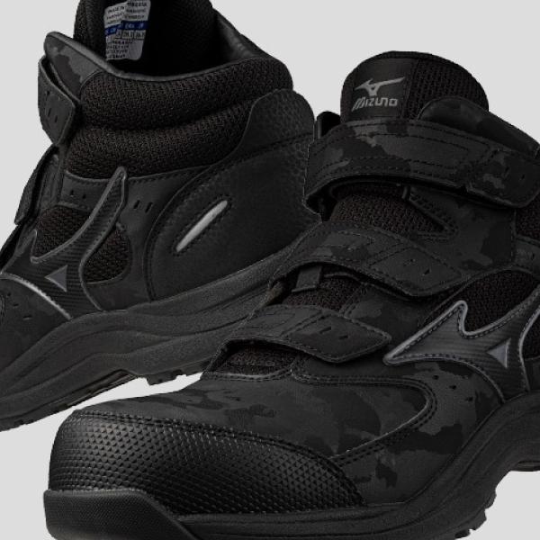 Mizuno ミズノ 黒ブラック 安全靴 26.5 3E MIZUNO（ミズノ） [ポイント10倍][26AW新作] 安全靴 オールマイティ
