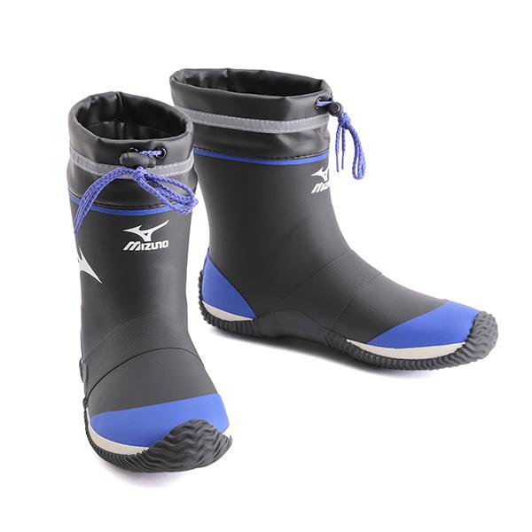 MIZUNO（ミズノ） ハーフブーツ F3JBN00109 ブラック×ブルー 23.0cm
