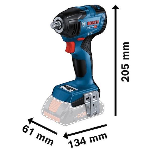 BOSCH（ボッシュ） 日本正規品 18Vコードレスインパクトレンチ＋ 