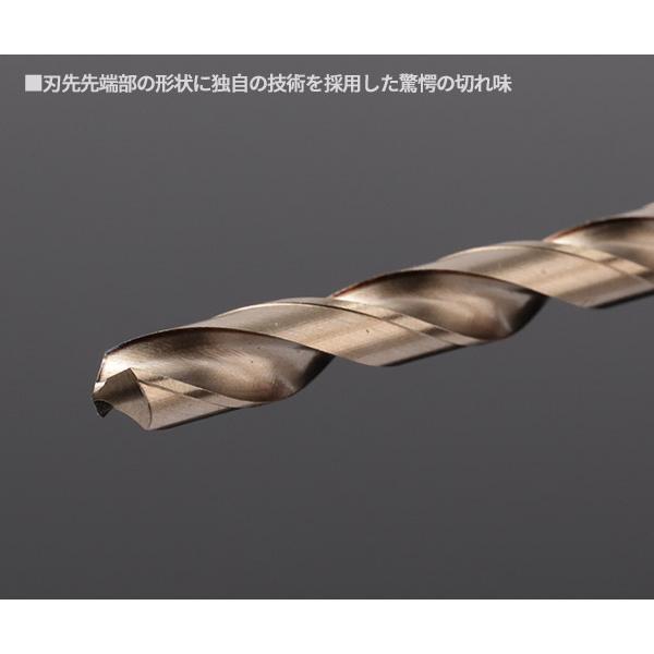 BIC TOOL（ビックツール） 月光ドリル15本組セット GK3-10 ステンレス