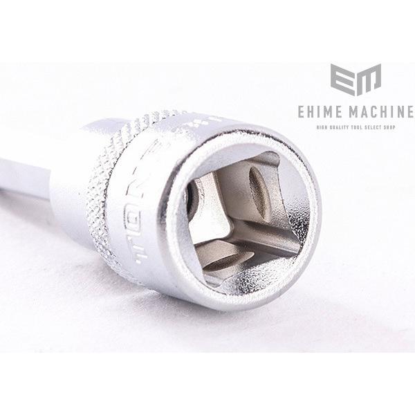 TONE（トネ） ヘキサゴンソケットセット(ホルダー付) 6pcs 差込角9.5mm