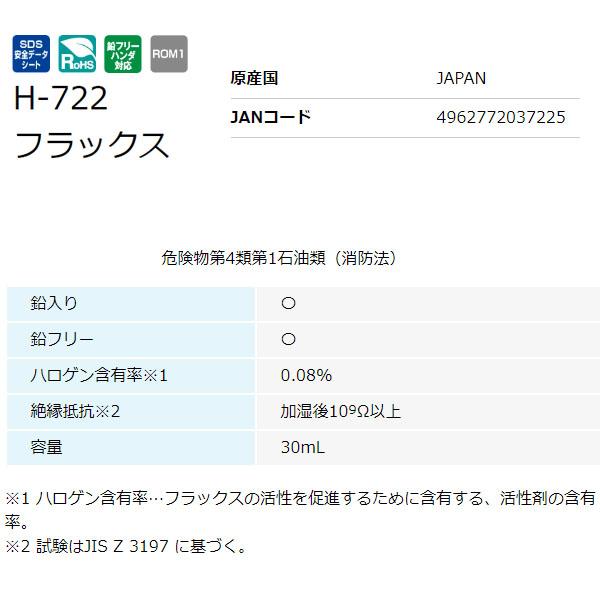HOZAN（ホーザン） フラックス 30ML ・鉛フリーハンダ用 (H-722