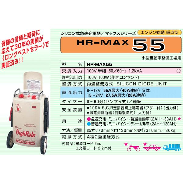 [メーカー直送業者便] DENGEN HR-MAX55 シリコン式急速充電器 デンゲン｜ehimemachine｜03