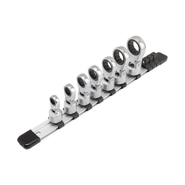 TONE（トネ） フレックスラチェットめがねソケットセット(ホルダー付